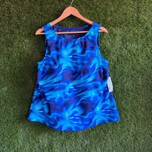 NET Lands’ End 20W Swim Tank Top Tankini